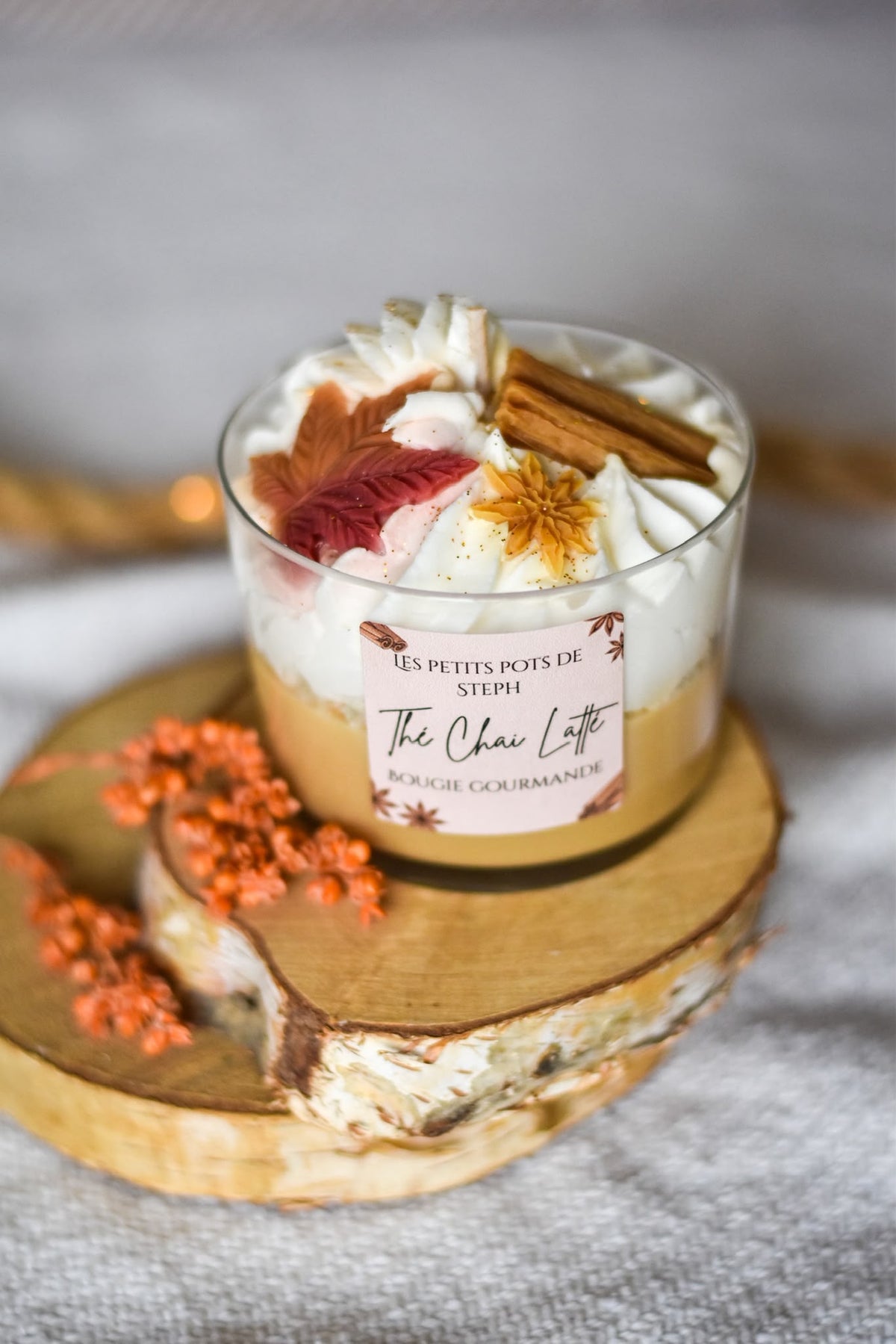 Thé chai latte